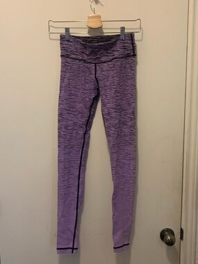 Vimmia Heathered Purple Seamless Active Leggings